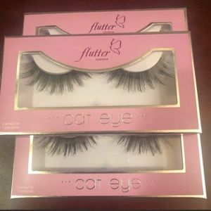 Flutter Lashes in the style Cat Eye